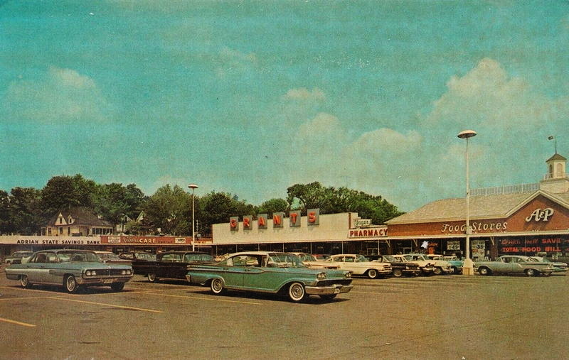 Adrian Plaza - Vintage Postcard (newer photo)